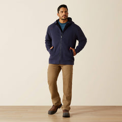 FR DuraStretch Heavyweight Fleece Full Zip Hoodie-Ariat