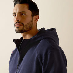 FR DuraStretch Heavyweight Fleece Full Zip Hoodie-Ariat