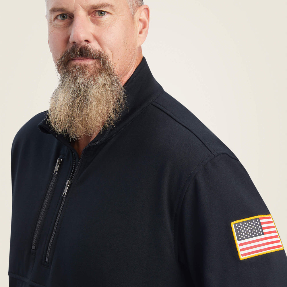 FR Durastrech Fleece 1/2 Zip Job Shirt-Ariat