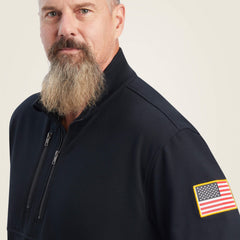 FR Durastrech Fleece 1/2 Zip Job Shirt-Ariat