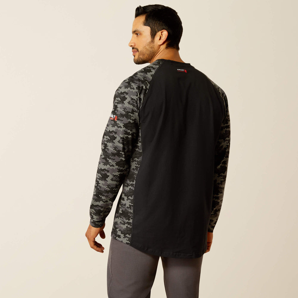 FR AC Stretch Camo Baseball T-Shirt-Ariat