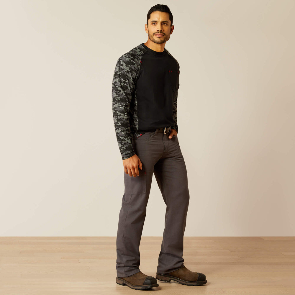 FR AC Stretch Camo Baseball T-Shirt-Ariat