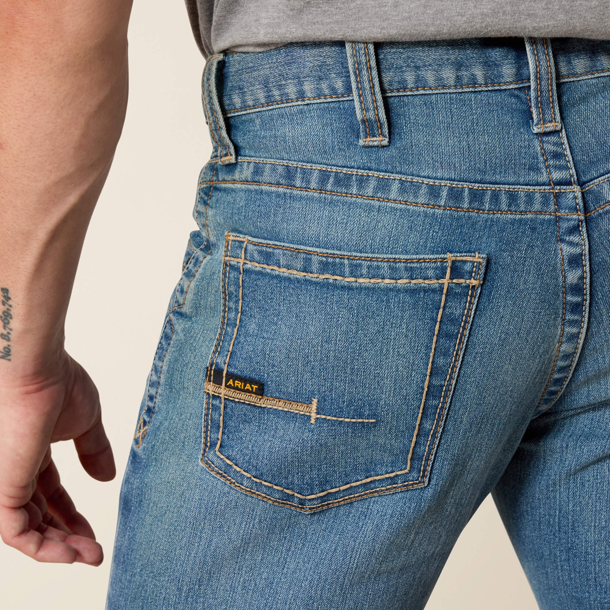 Rebar M4 Low Rise DuraStretch Edge Boot Cut Jean-Ariat