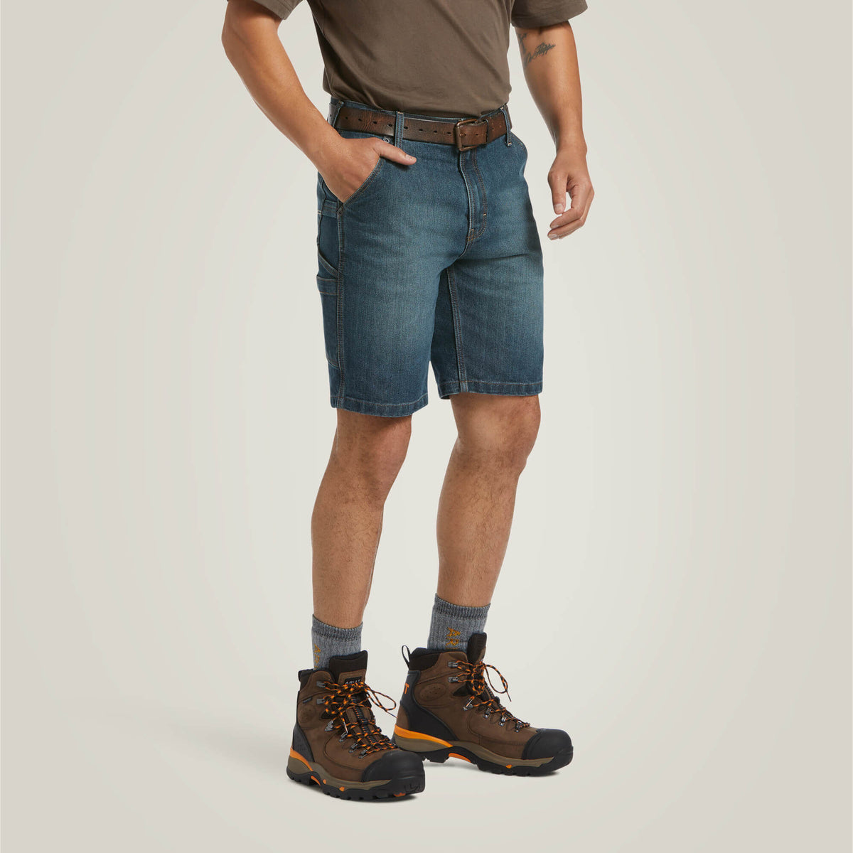 Rebar DuraStretch Denim Utility Short-Ariat
