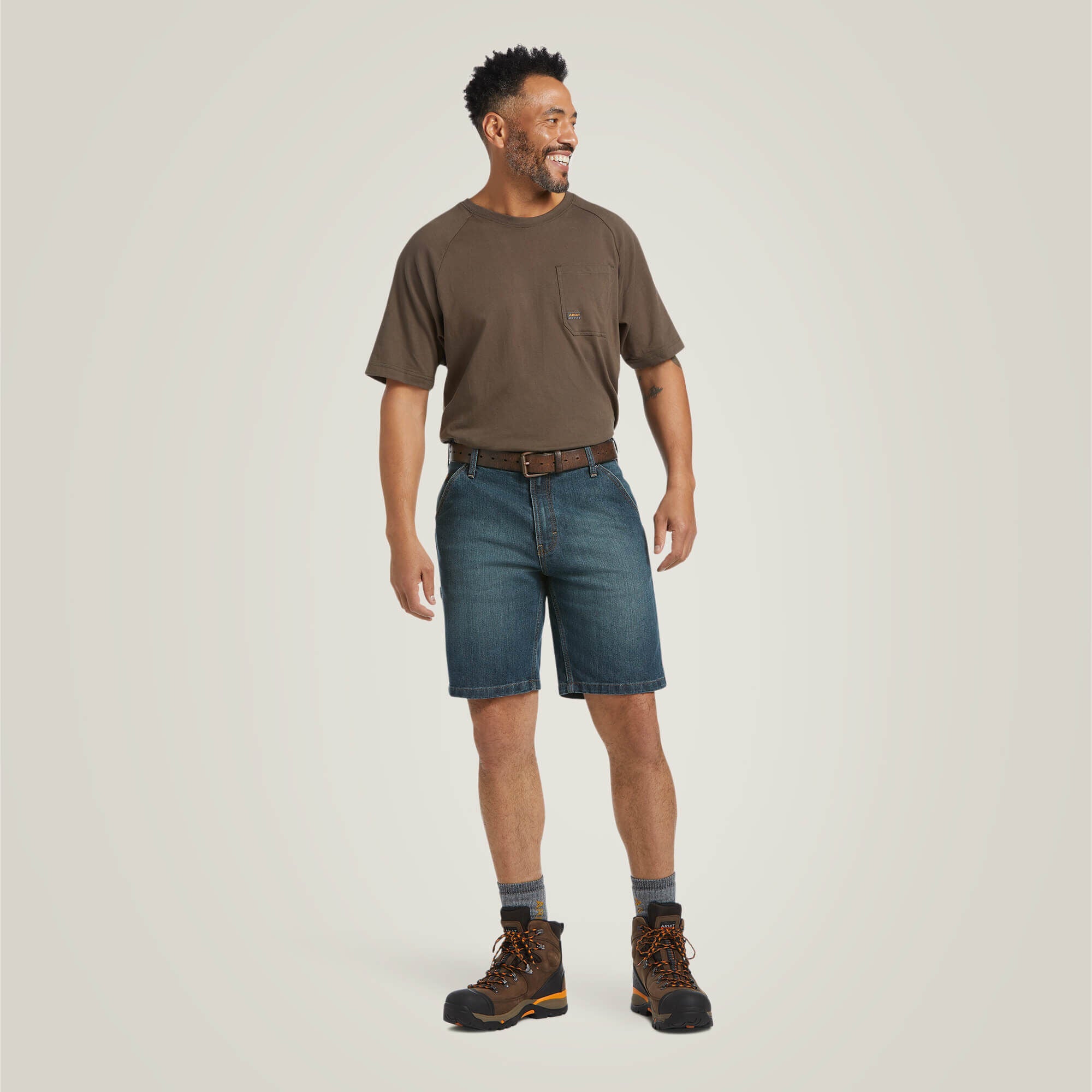 Rebar DuraStretch Denim Utility Short-Ariat