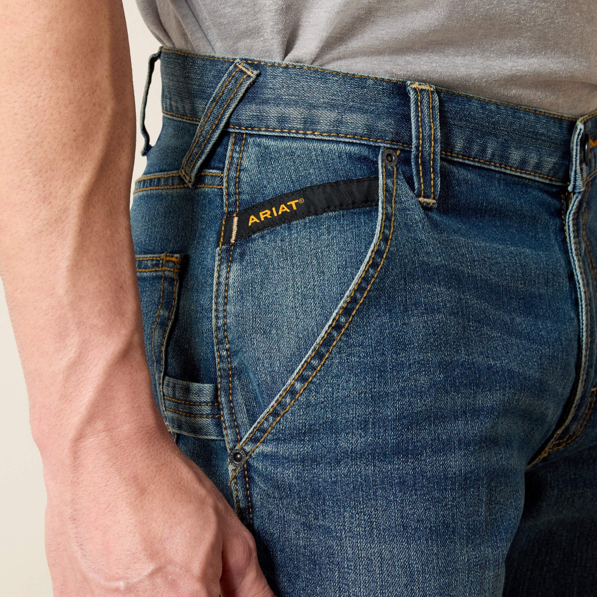 Rebar M4 Low Rise DuraStretch Workhorse Boot Cut Jean-Ariat