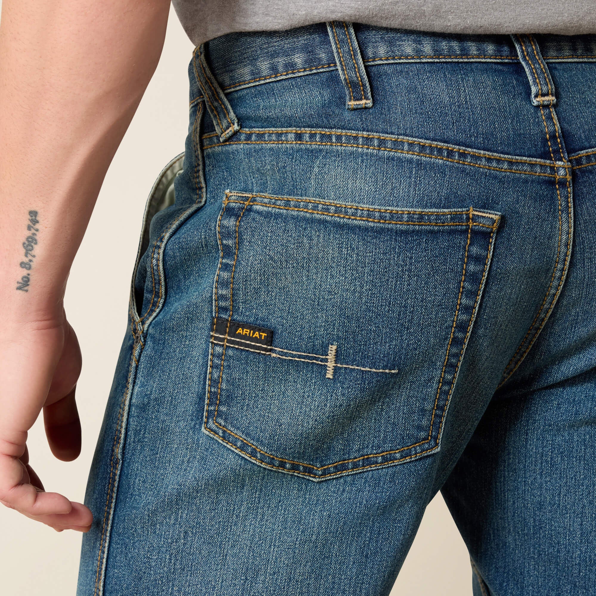 Rebar M4 Low Rise DuraStretch Workhorse Boot Cut Jean-Ariat