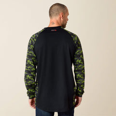 FR AC Stretch Camo Baseball T-Shirt-Ariat