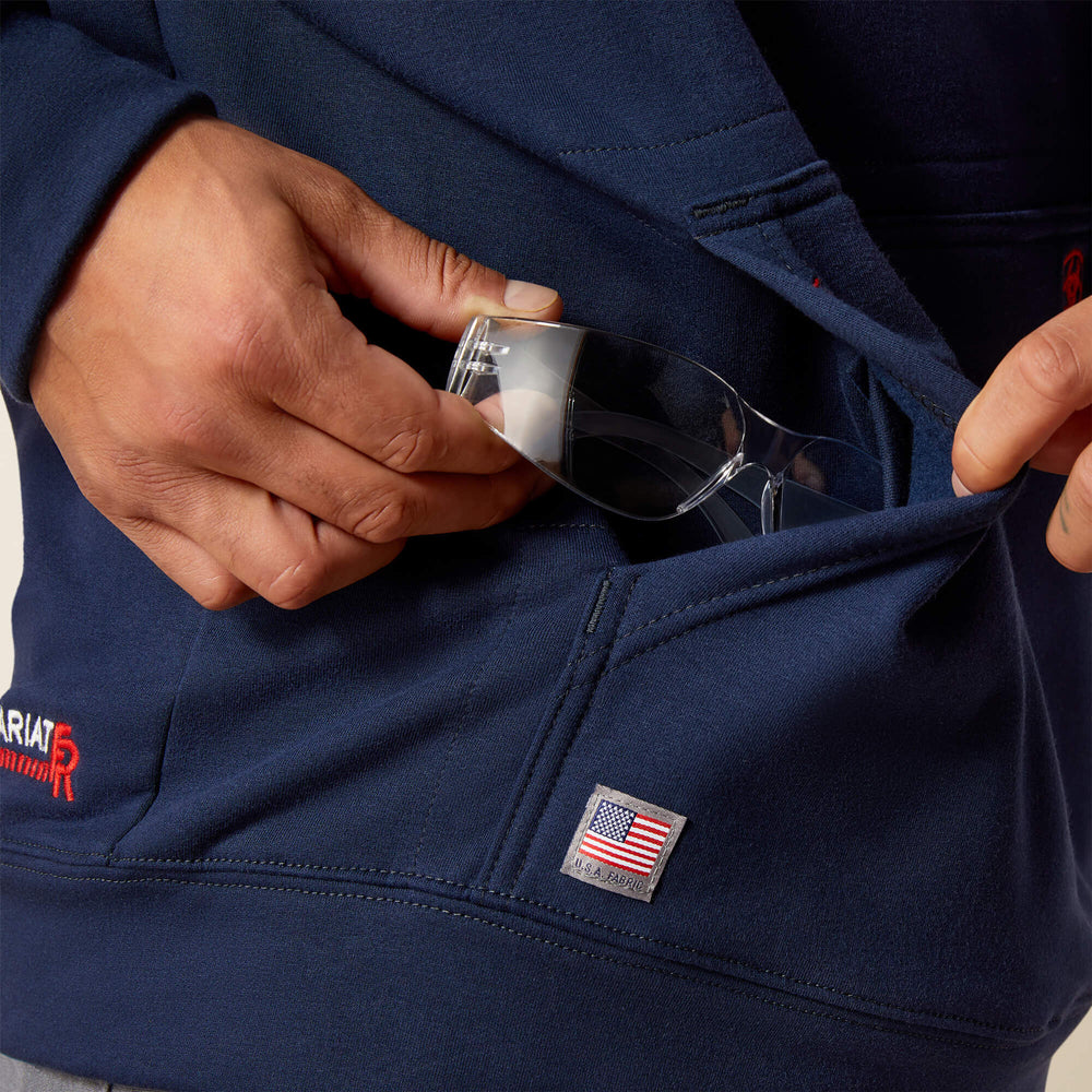 FR DuraStretch Work Hard Live Free Hoodie-Ariat