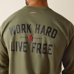 FR Work Hard Live Free T-Shirt-Ariat