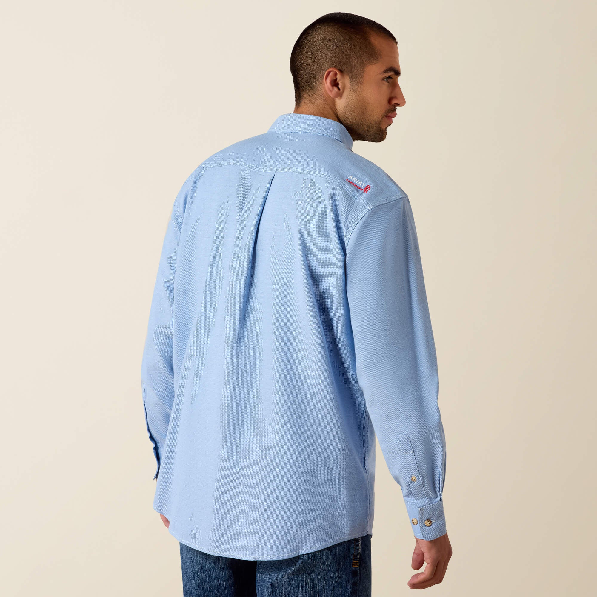 FR Solid Twill DuraStretch Work Shirt-Ariat