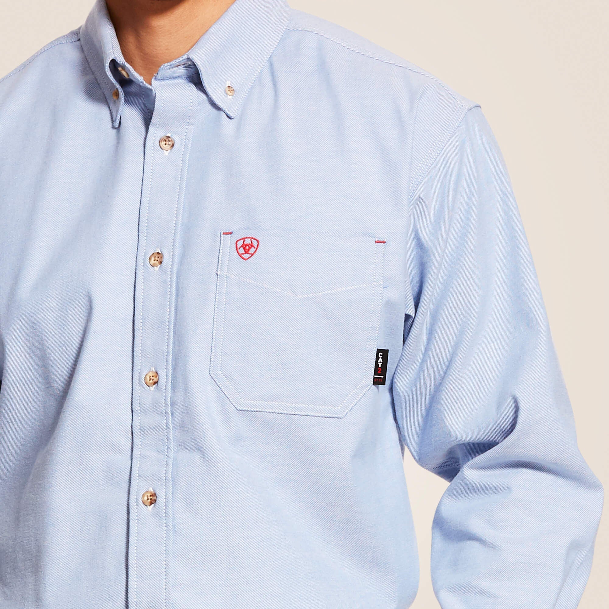 FR Solid Twill DuraStretch Work Shirt-Ariat