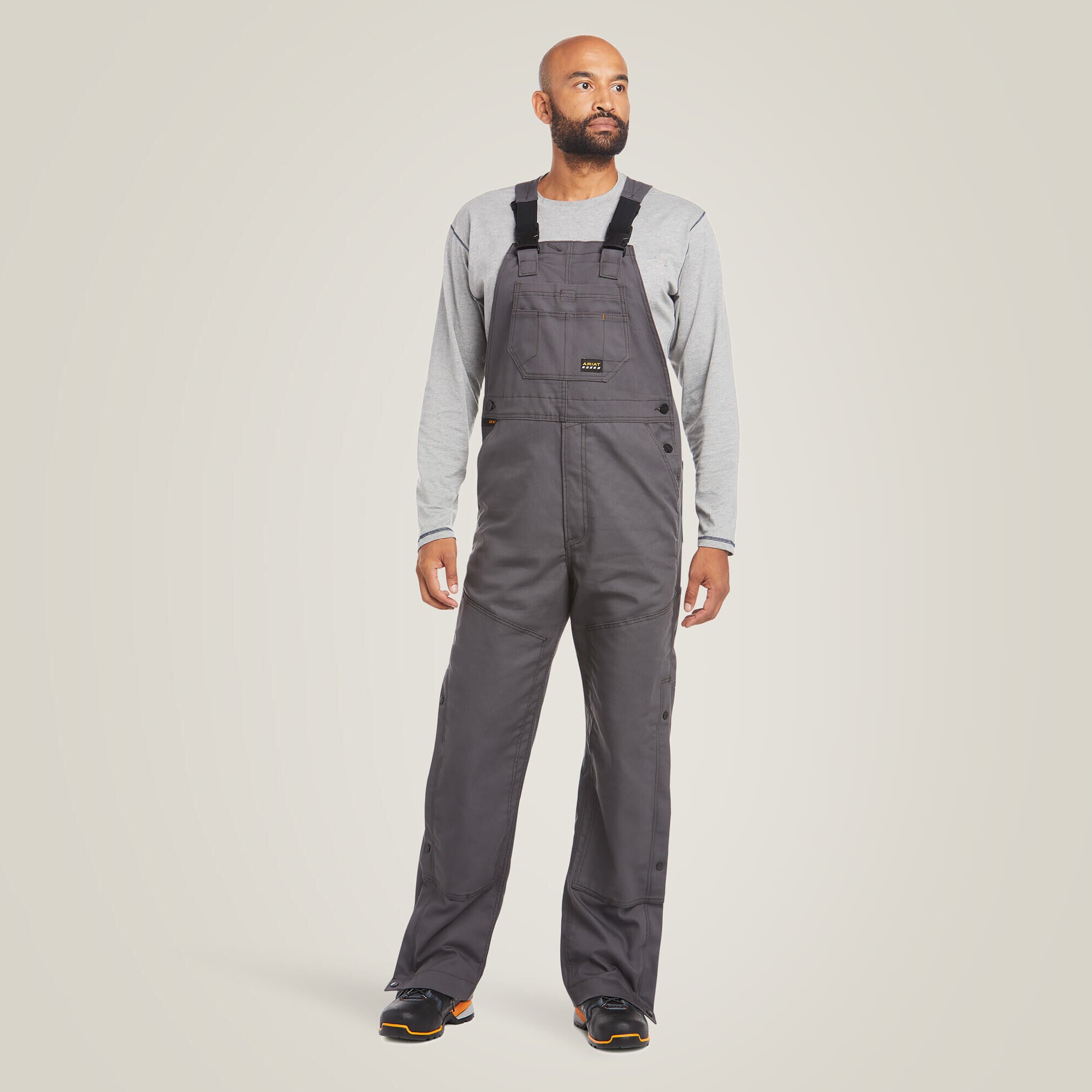 Rebar Duracanvas Unlined Bib-Ariat