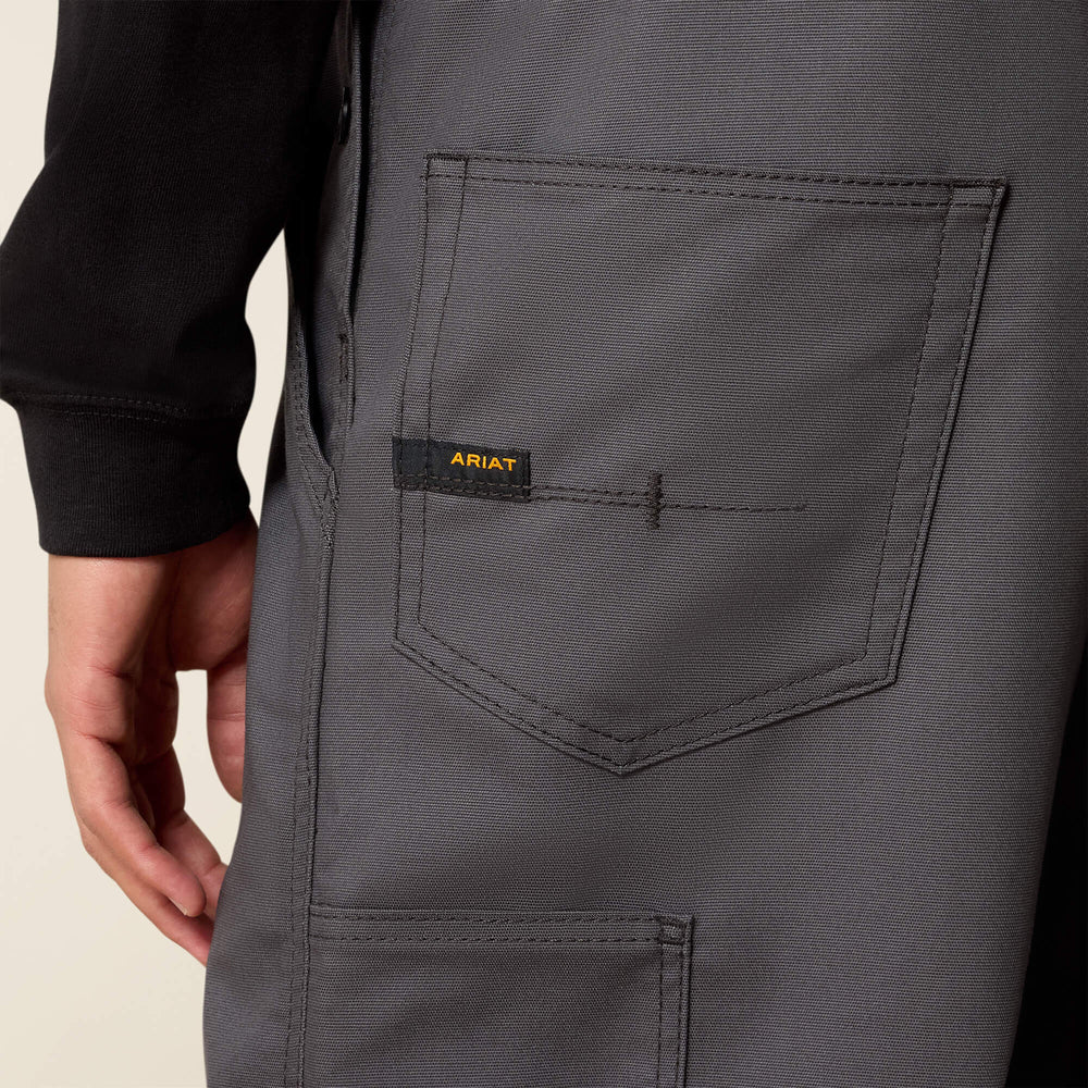 Rebar Duracanvas Unlined Bib-Ariat