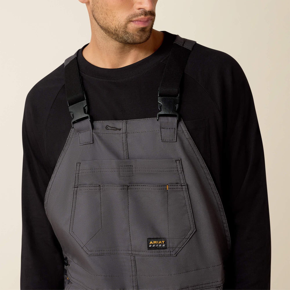 Rebar Duracanvas Unlined Bib-Ariat