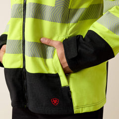 FR Vernon Hi-Vis Softshell Jacket-Ariat