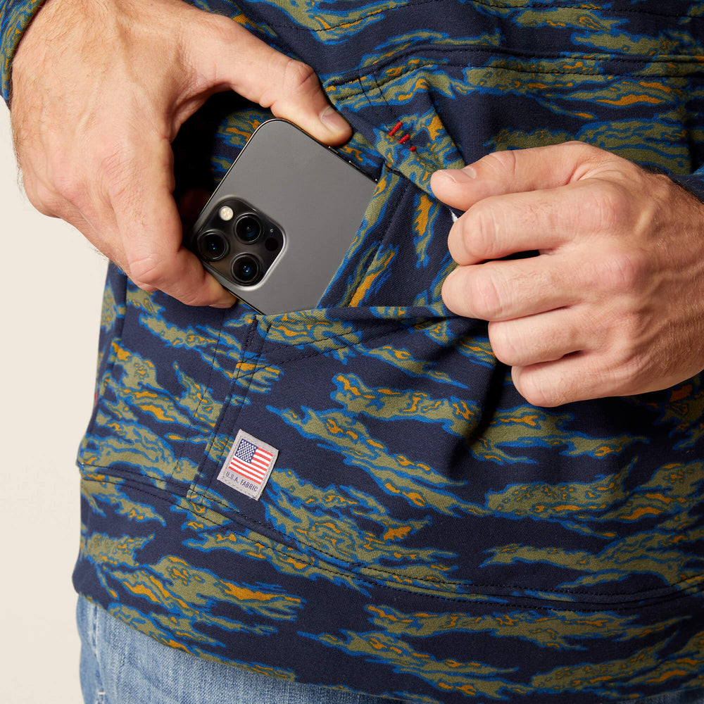 FR DuraStretch Smoke Hoodie-Ariat