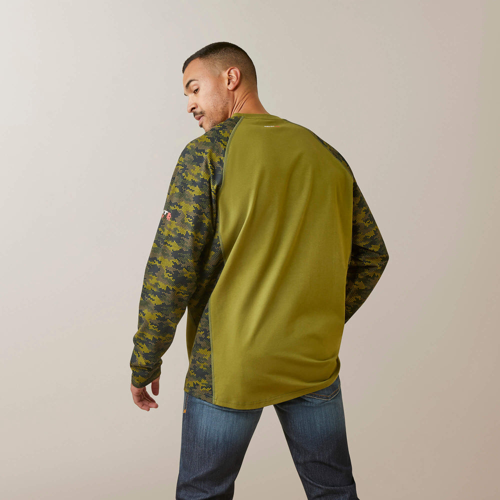 FR AC Stretch Camo Baseball T-Shirt-Ariat