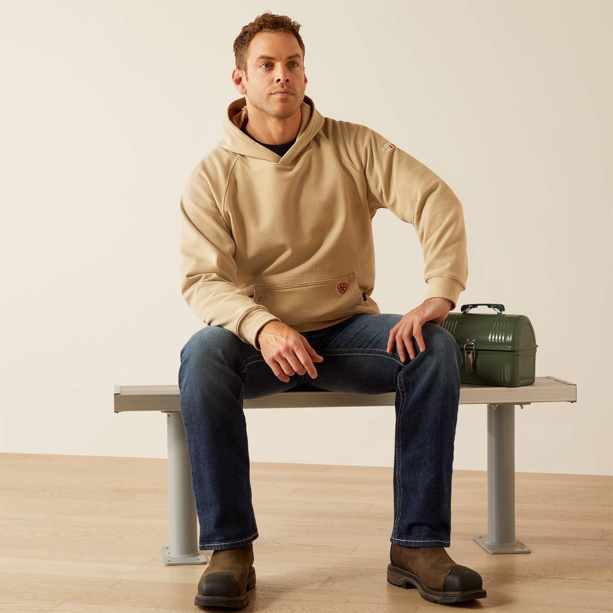 FR DuraStretch Work Hard Live Free Hoodie-Ariat