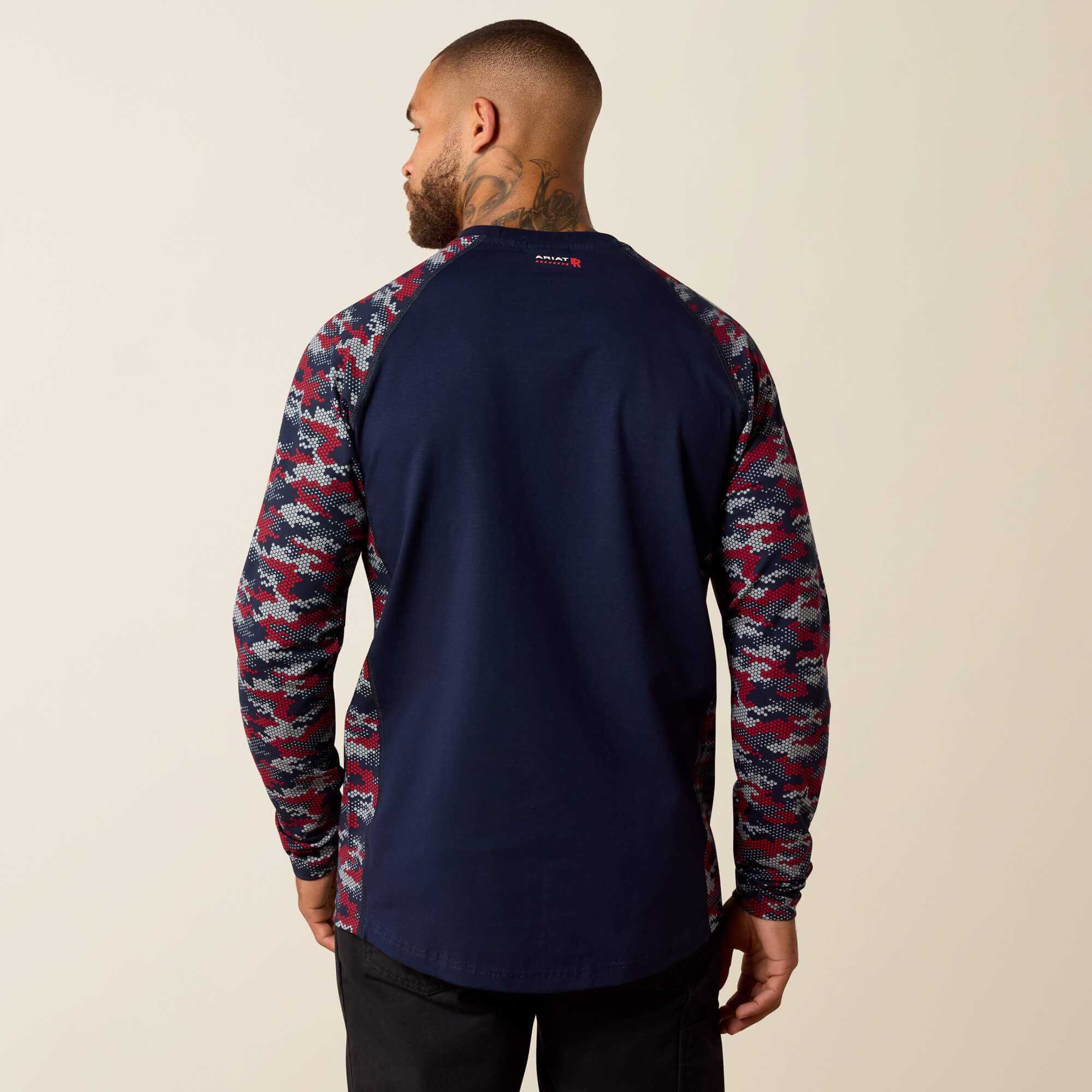 FR AC Stretch Camo Baseball T-Shirt-Ariat