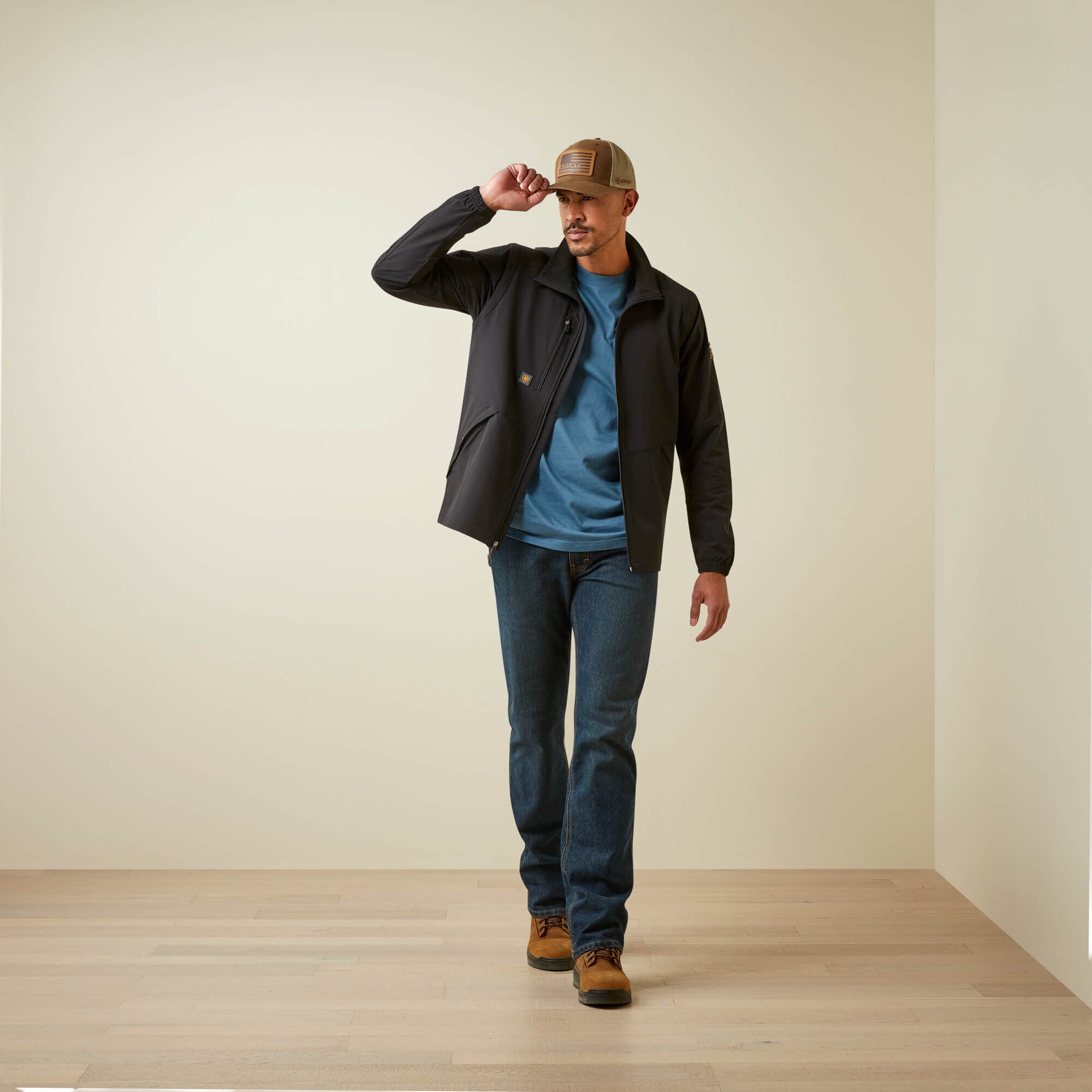 Rebar Weatherproof Convertible Jacket-Ariat