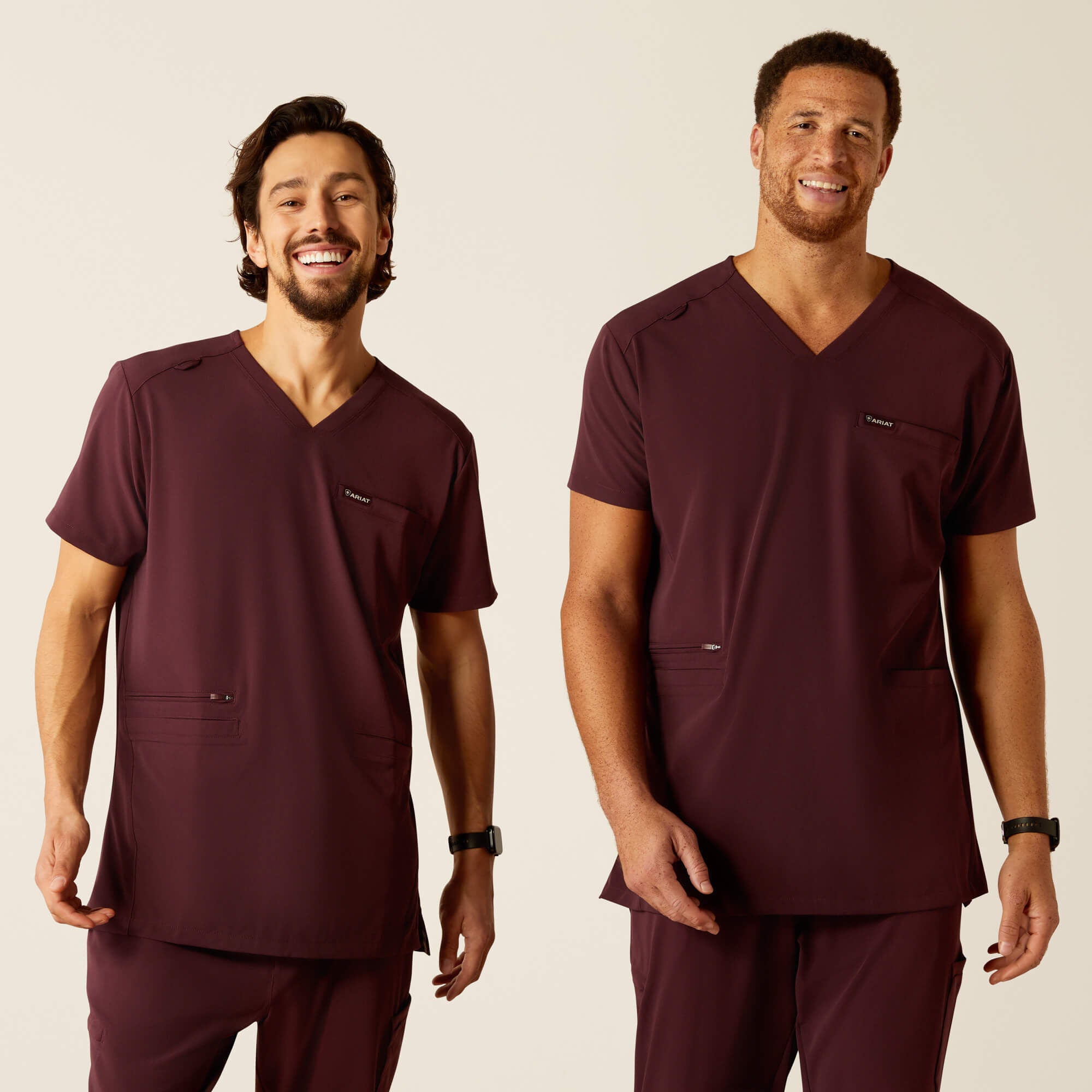 Derham 6 Pocket Scrub Top-Ariat