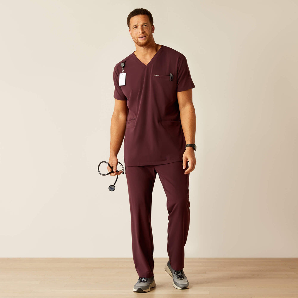 Derham 6 Pocket Scrub Top-Ariat