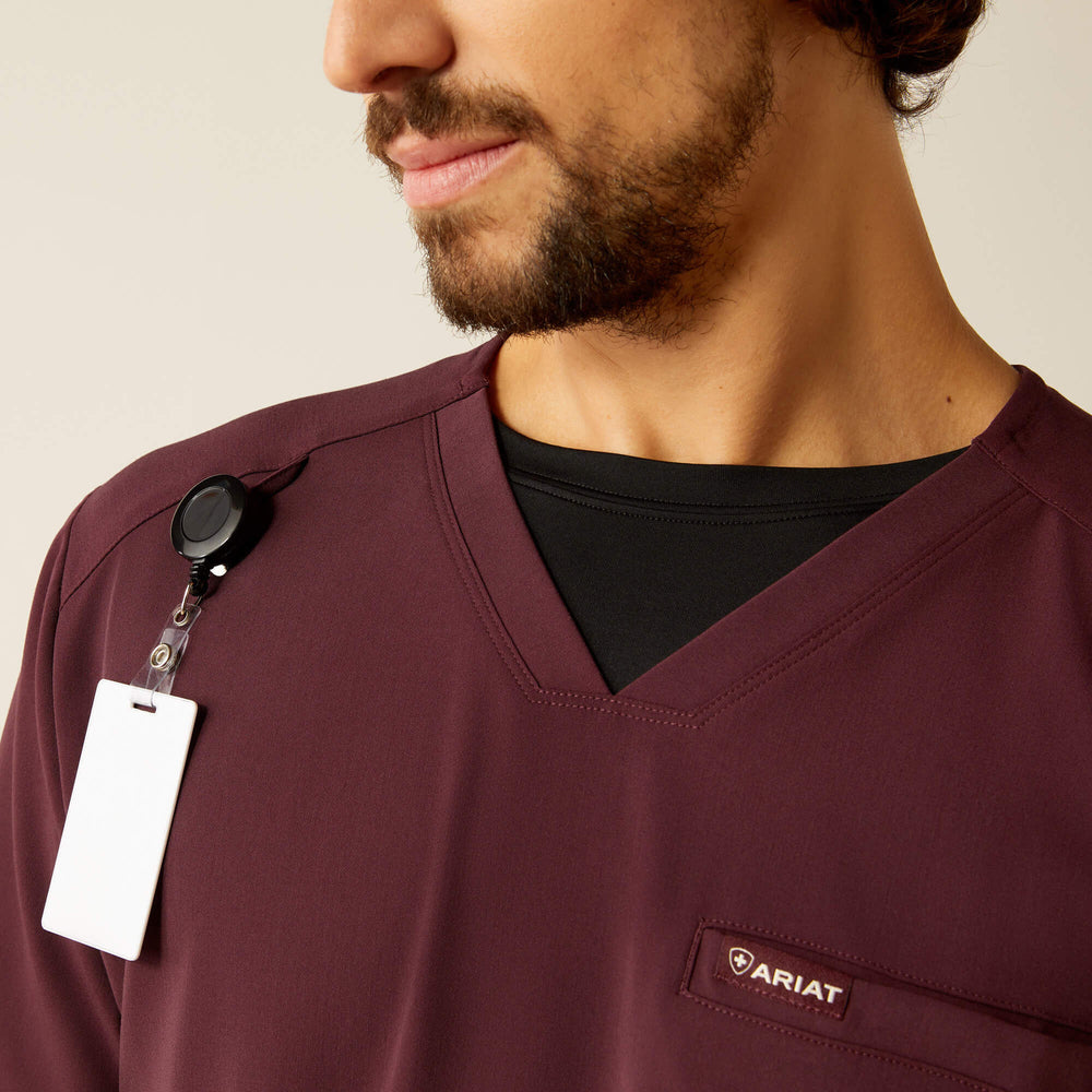 Derham 6 Pocket Scrub Top-Ariat