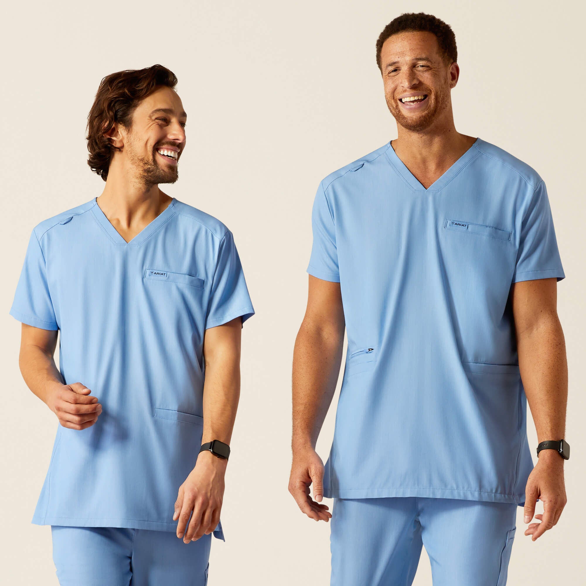 Derham 6 Pocket Scrub Top-Ariat