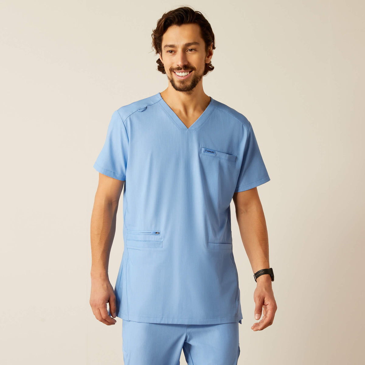 Derham 6 Pocket Scrub Top-Ariat