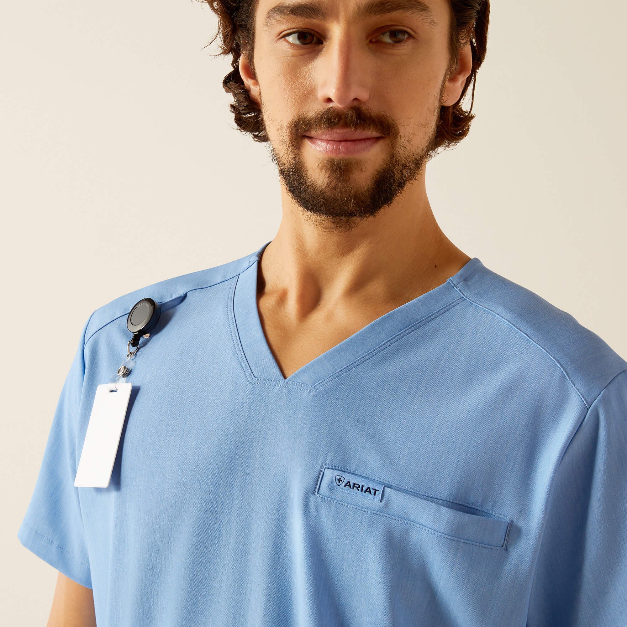 Derham 6 Pocket Scrub Top-Ariat