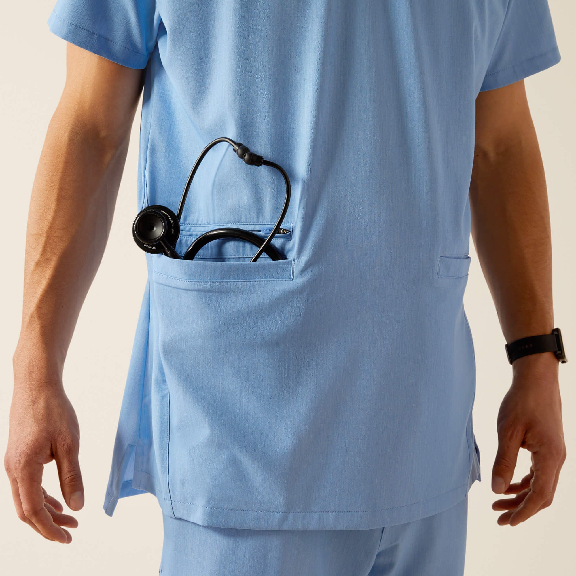 Derham 6 Pocket Scrub Top-Ariat