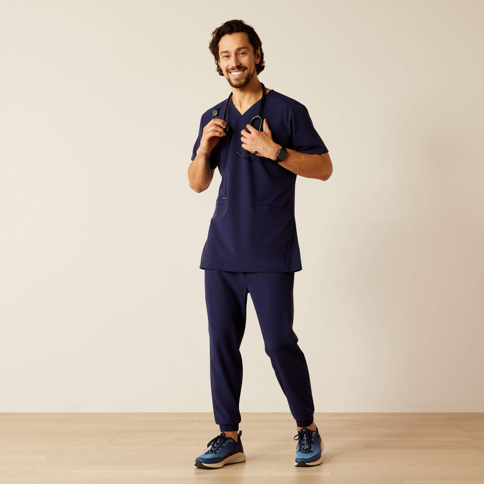 Derham 6 Pocket Scrub Top-Ariat