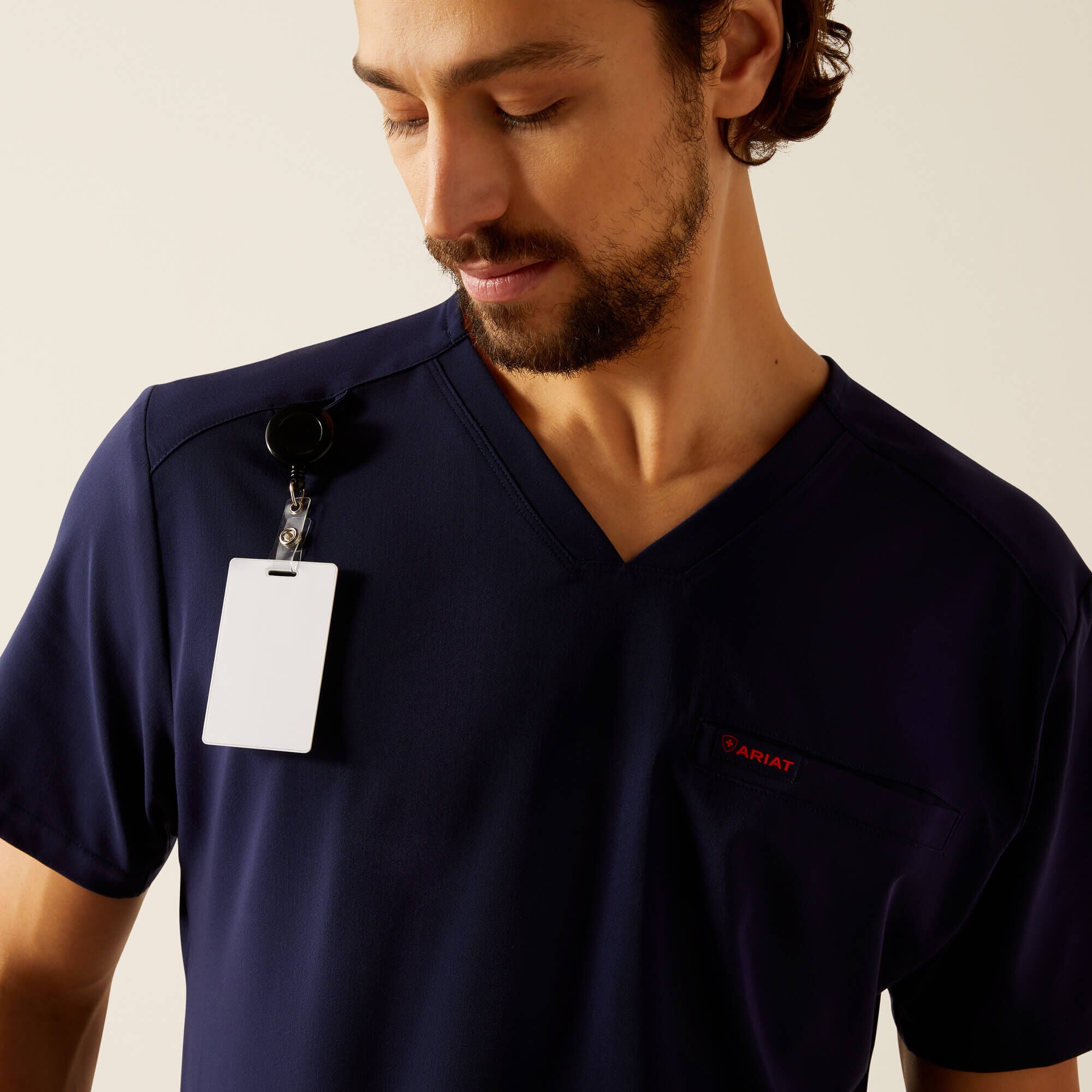 Derham 6 Pocket Scrub Top-Ariat