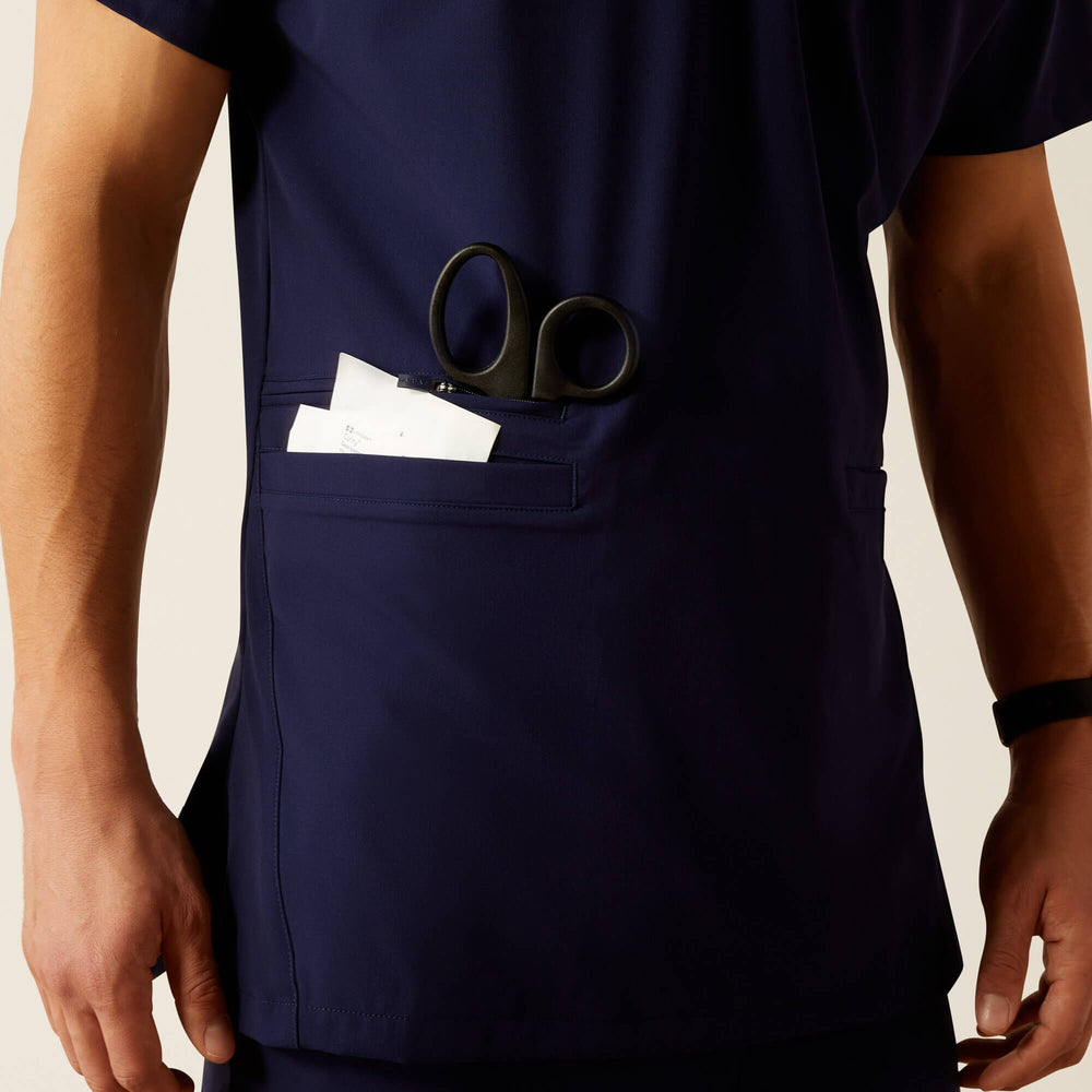 Derham 6 Pocket Scrub Top-Ariat