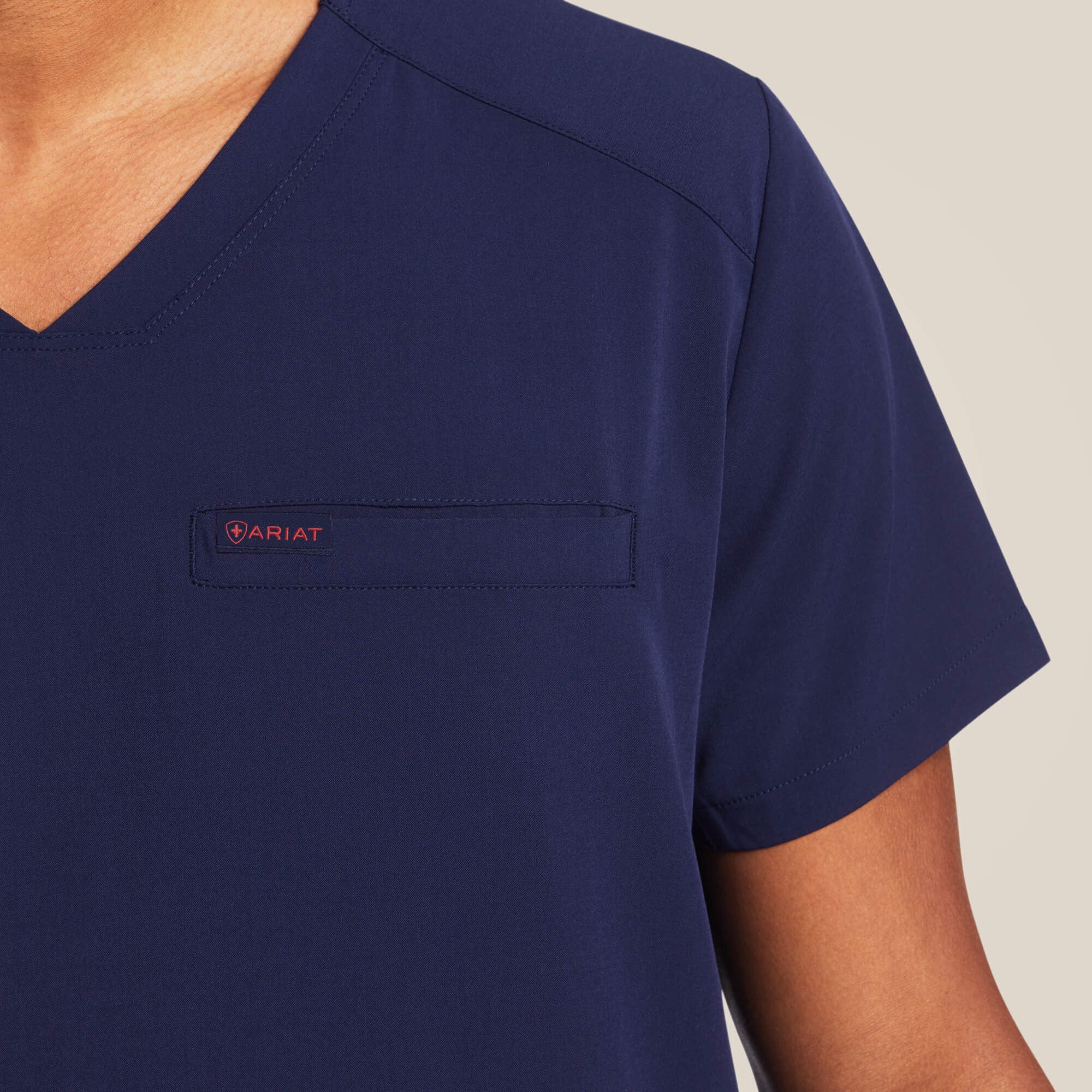 Derham 6 Pocket Scrub Top-Ariat