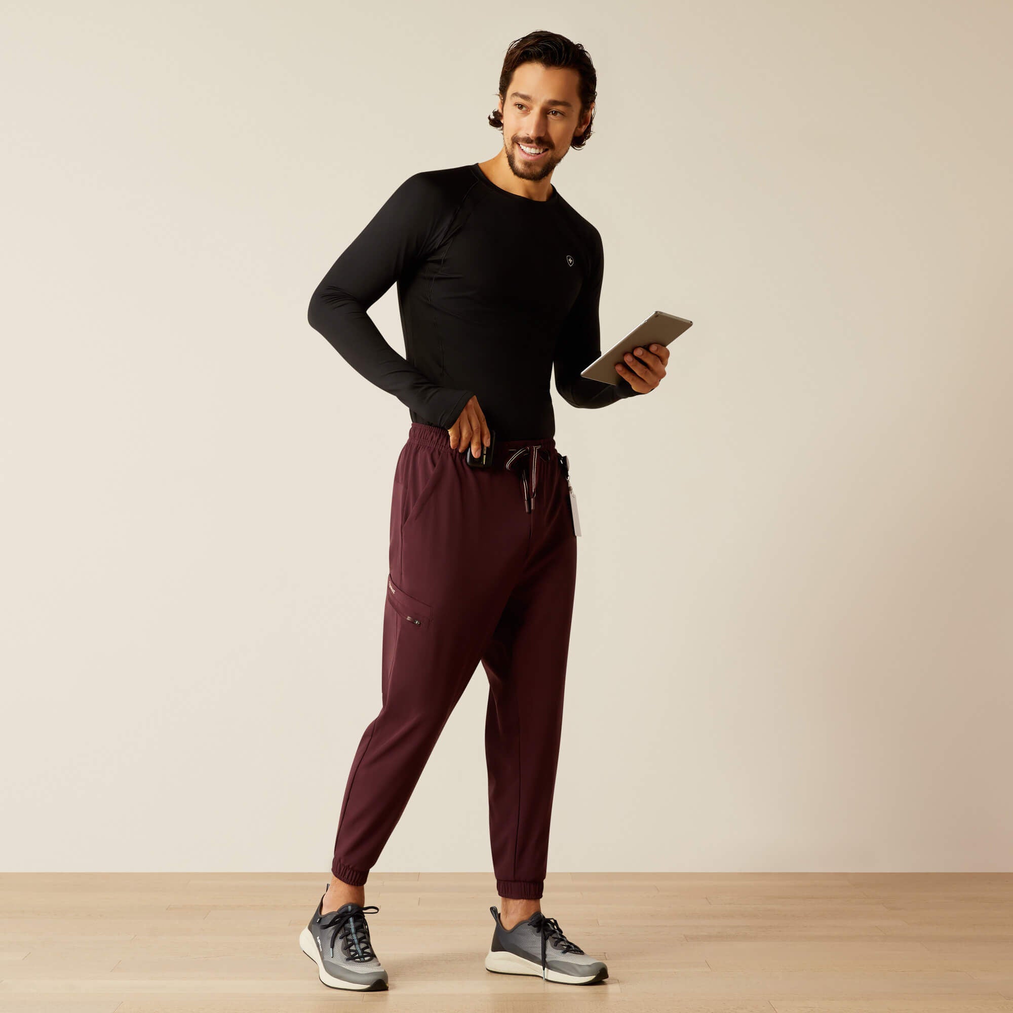 Drew Cargo Stretch Jogger Scrub Pant-Ariat