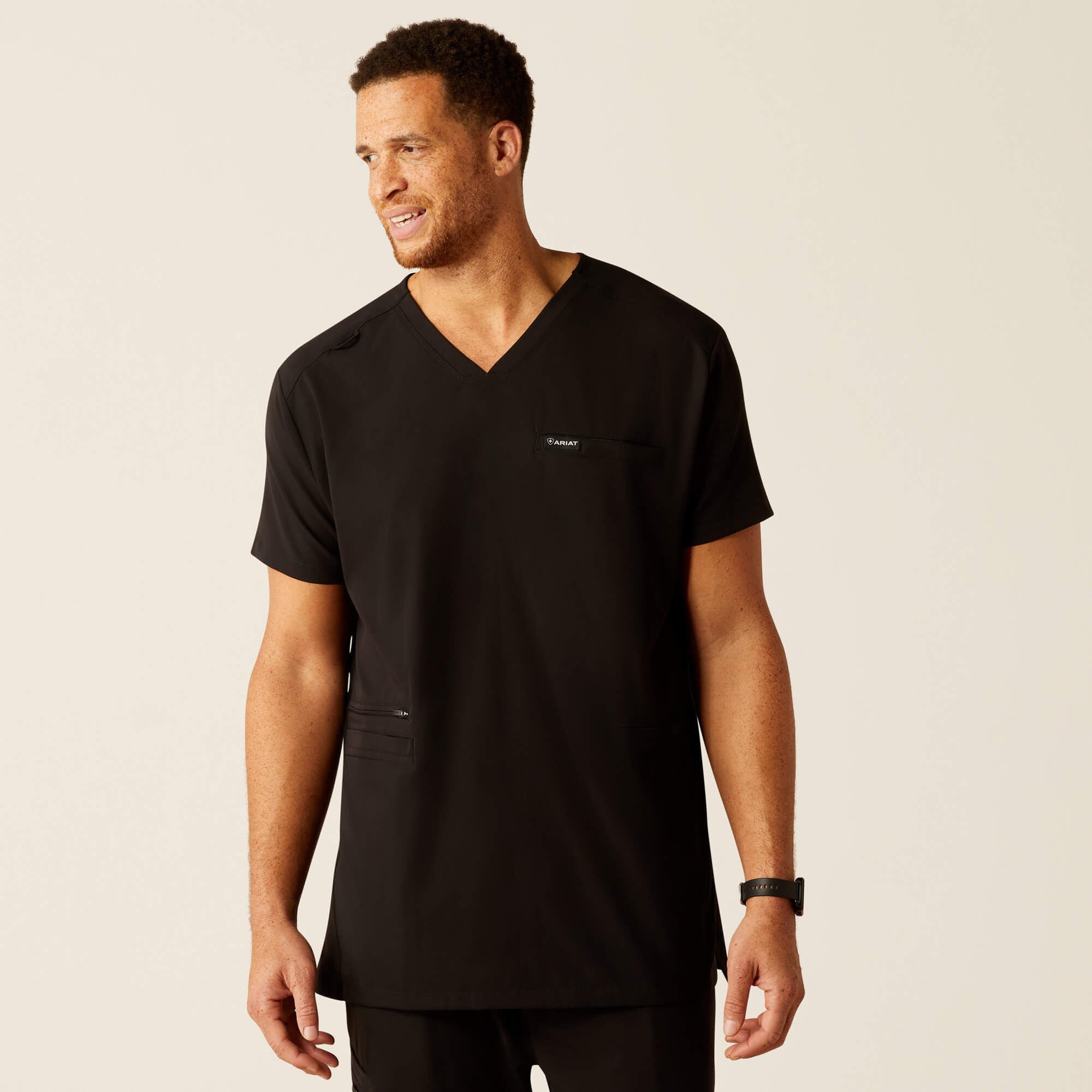 Derham 6 Pocket Scrub Top-Ariat