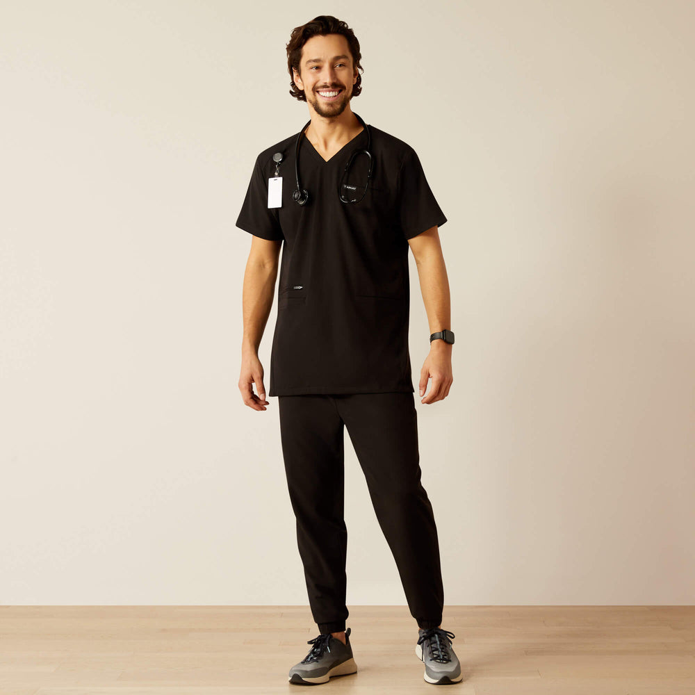 Derham 6 Pocket Scrub Top-Ariat