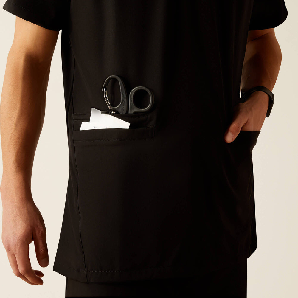 Derham 6 Pocket Scrub Top-Ariat