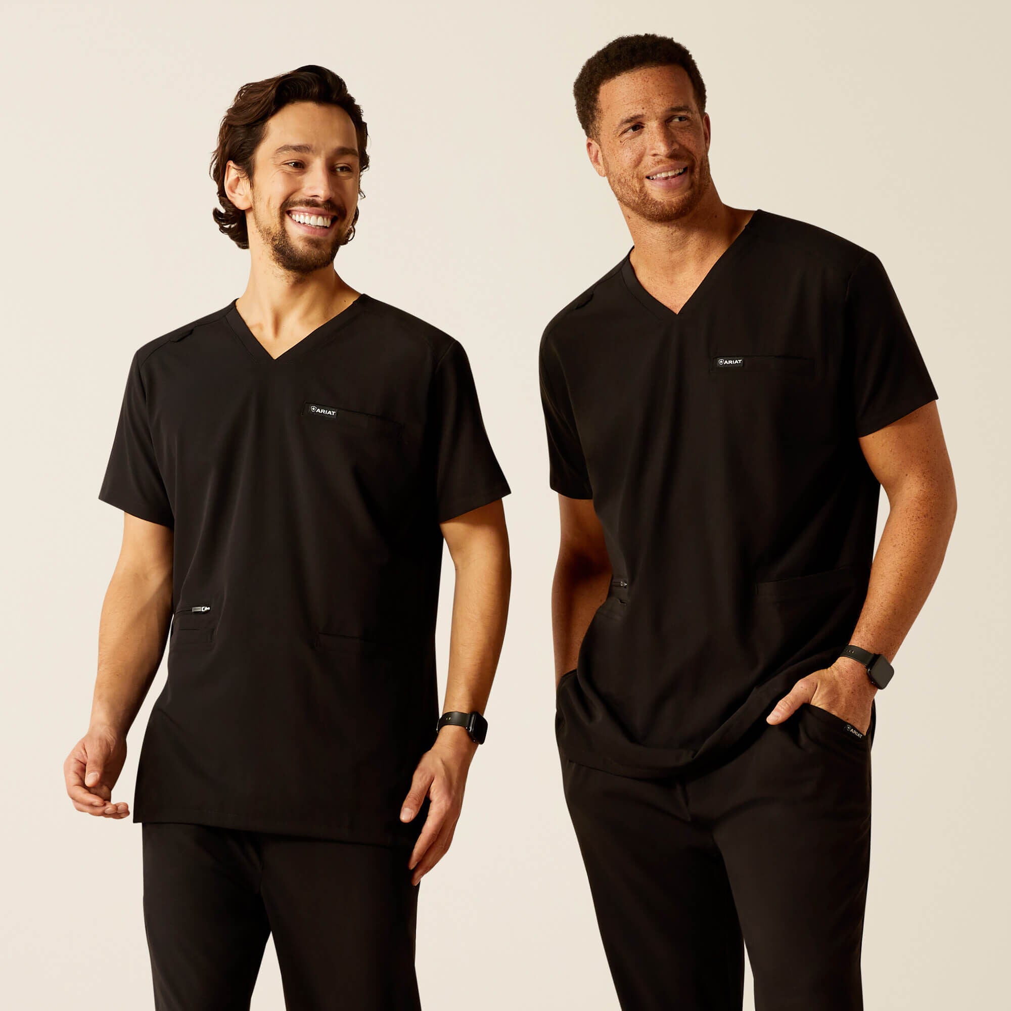 Derham 6 Pocket Scrub Top-Ariat