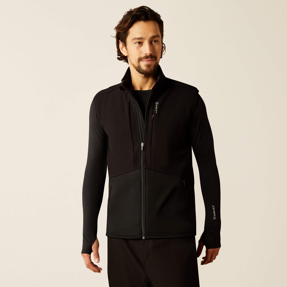 Galen Fleece Scrub Vest-Ariat