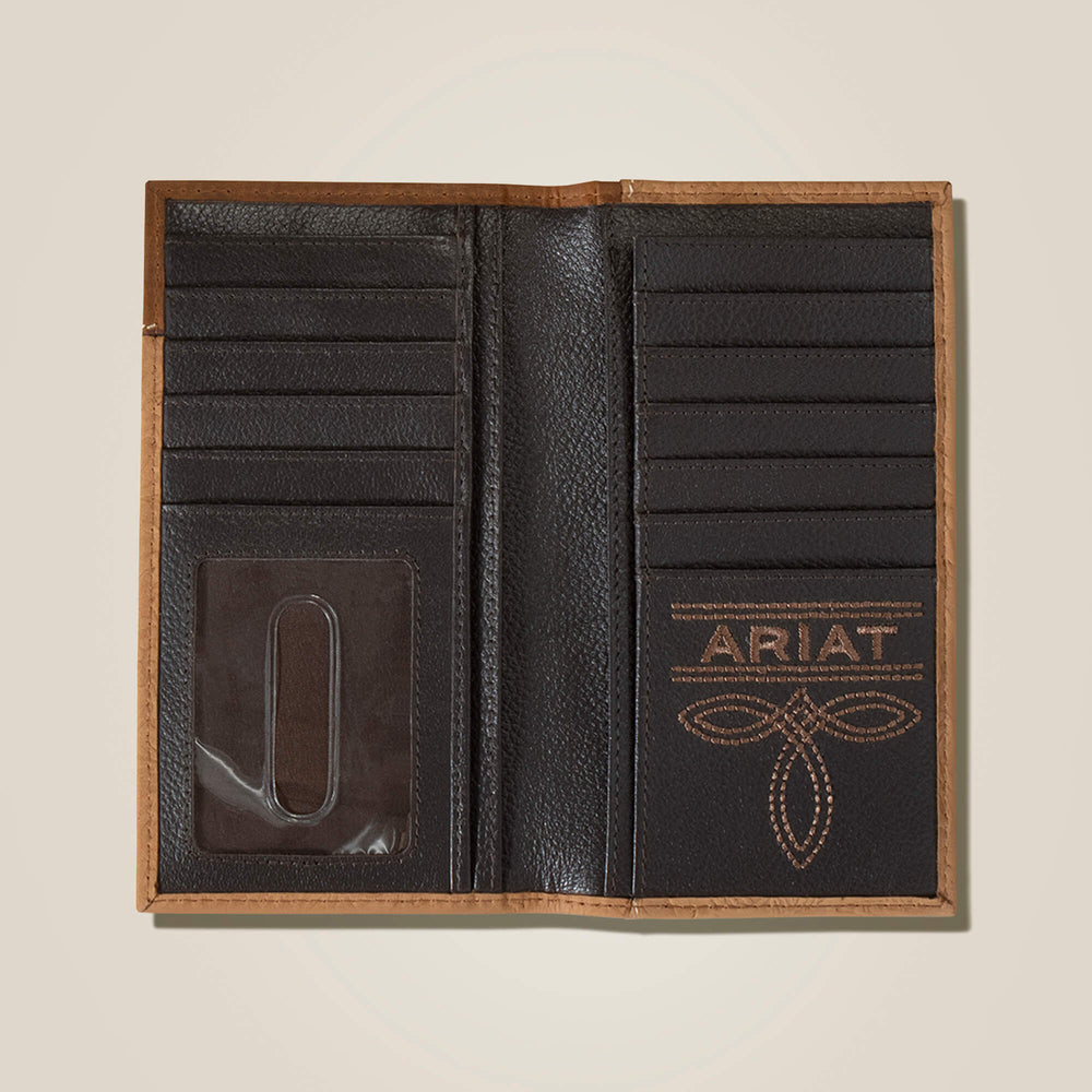 Tooled Leather Rodeo Wallet-Ariat