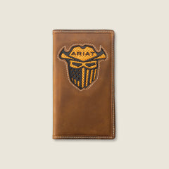 Work Roughneck Label Canvas Trifold Wallet-Ariat
