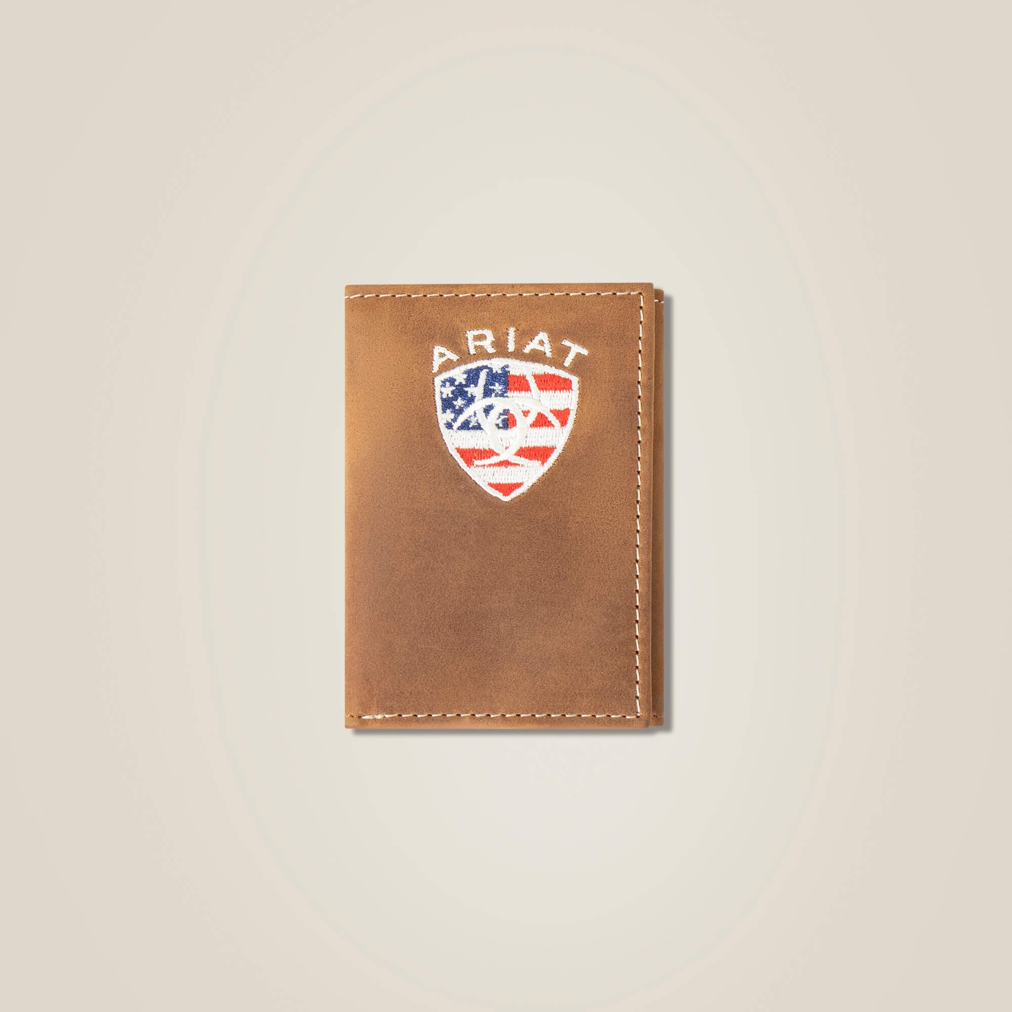 Flag Shield Trifold Wallet-Ariat