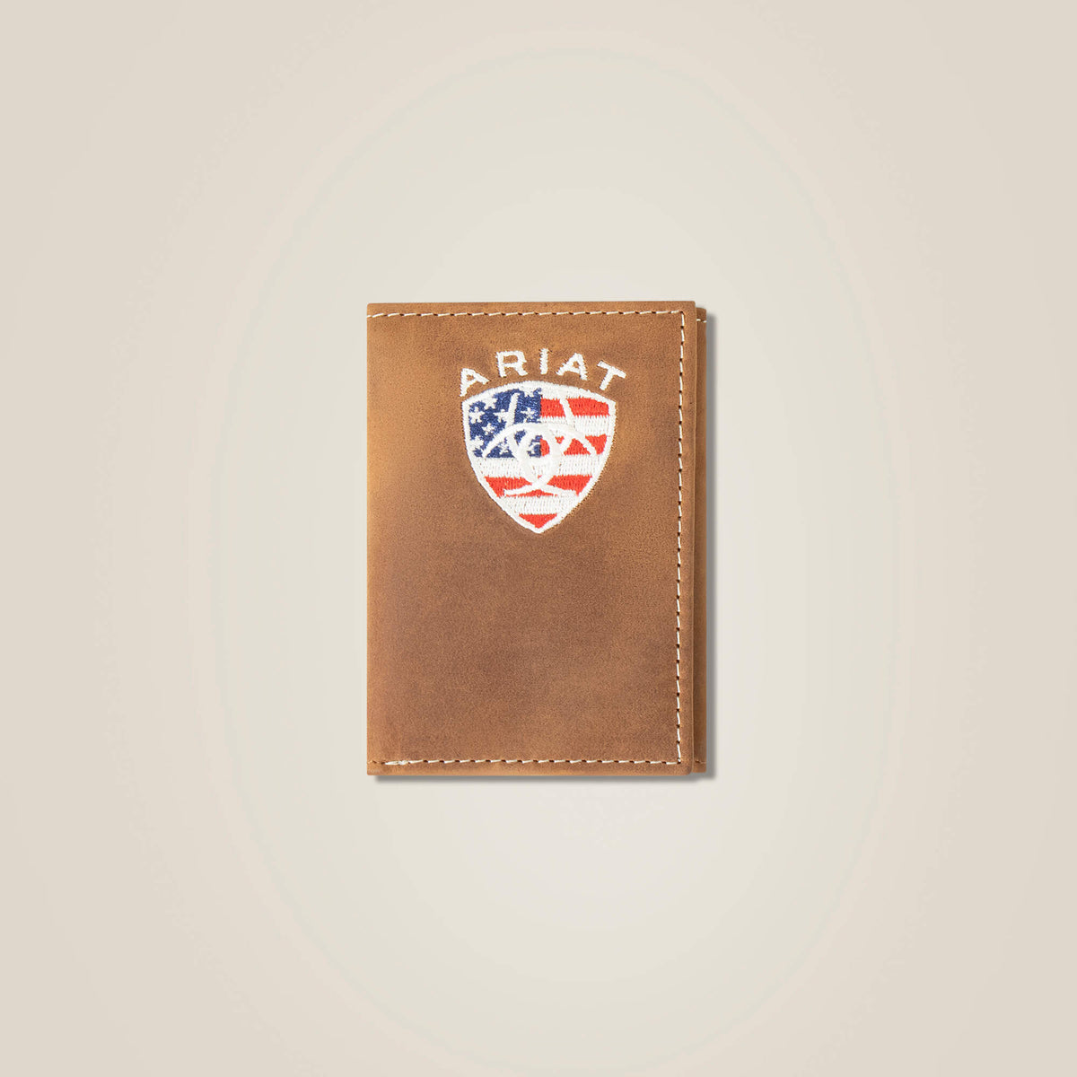 Flag Shield Trifold Wallet-Ariat