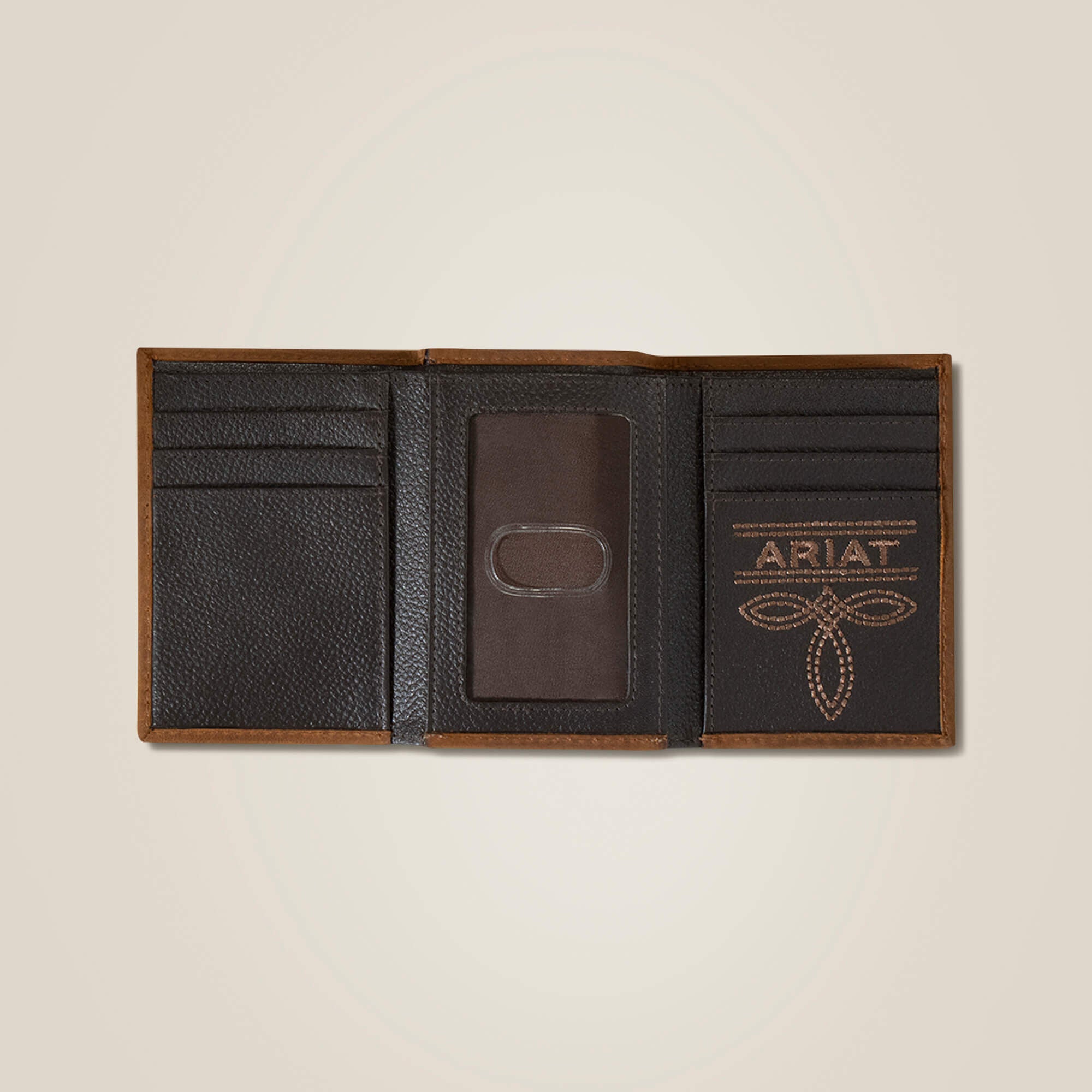 Flag Shield Trifold Wallet-Ariat