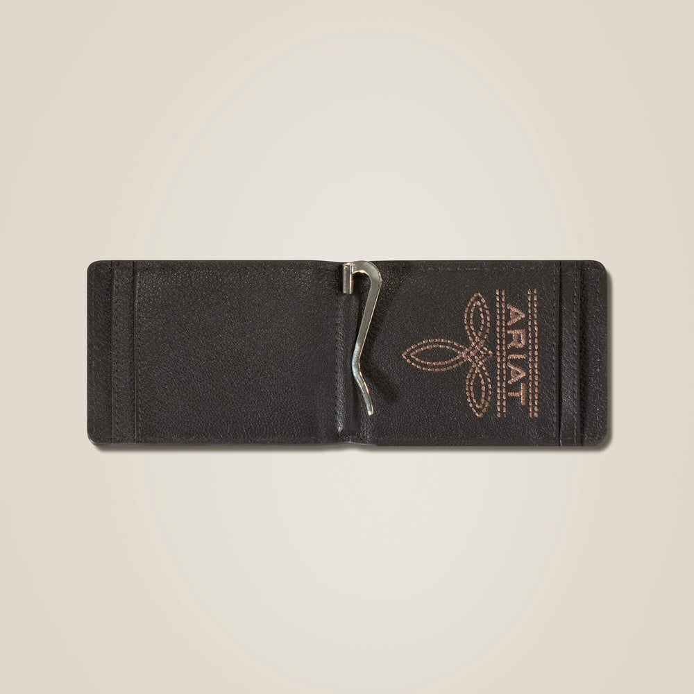 Flag Shield Clip Wallet-Ariat