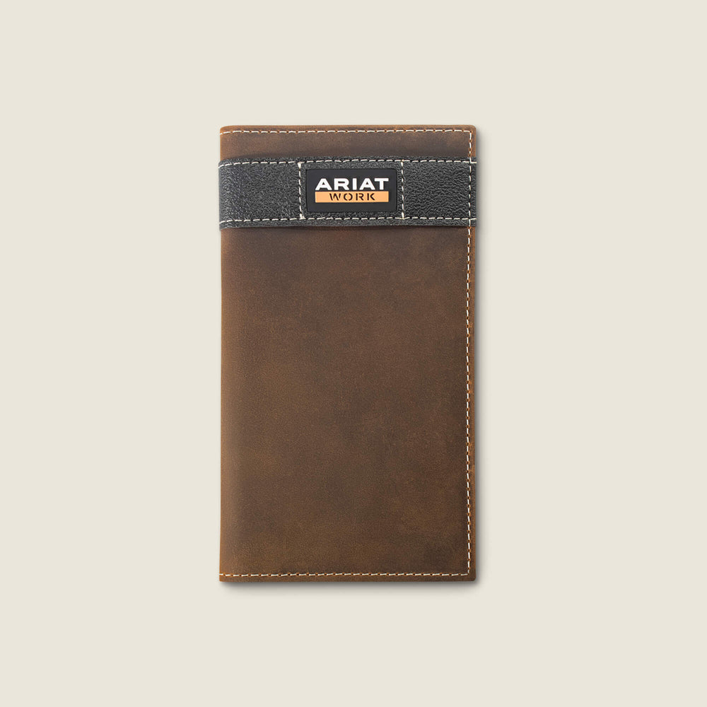 Work Canvas Money Clip Wallet-Ariat