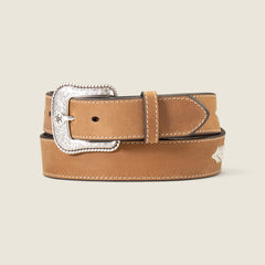 Stitched w/Conchos Belt-Ariat